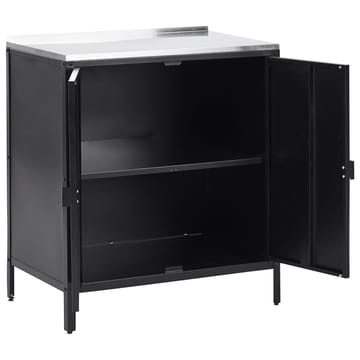 Kökskåp Vilama - Svart, Silver - Utemöbler & utemiljö - Grill & utekök - Utekök - Kompletta utekök