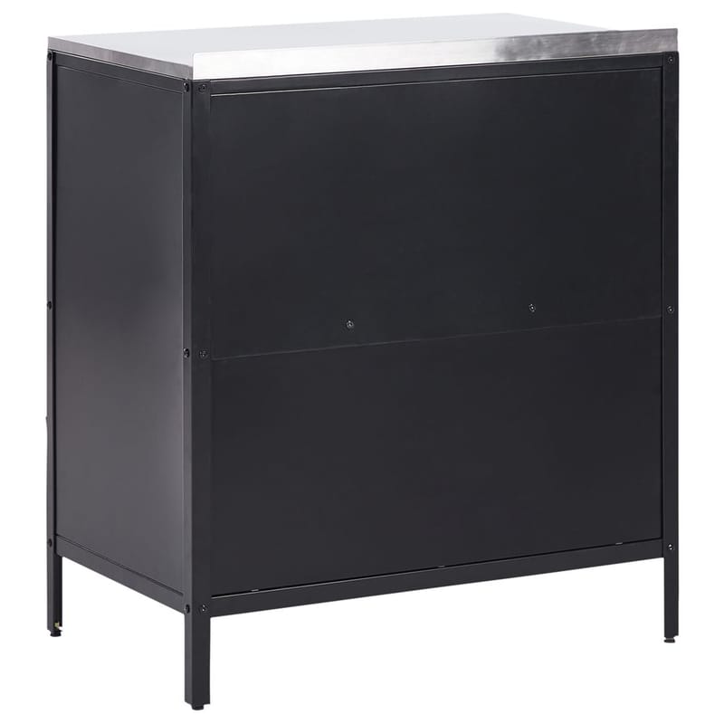 Kökskåp Vilama - Svart, Silver - Utemöbler & utemiljö - Grill & utekök - Utekök - Kompletta utekök