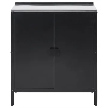 Kökskåp Vilama - Svart, Silver - Utemöbler & utemiljö - Grill & utekök - Utekök - Kompletta utekök
