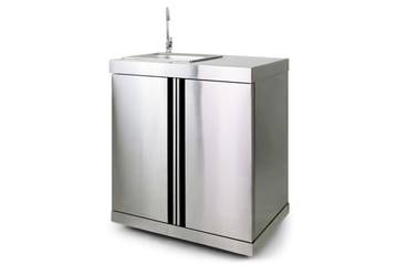 Miami Kylskåp till gasolgrill Silver - Metalcraft - Utemöbler & utemiljö - Grill & utekök - Utekök - Kompletta utekök