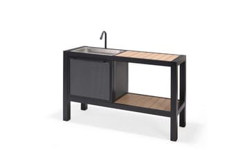 Utekök Panama utan grill 132x48 cm Svart - Lifestyle Garden - Utemöbler & utemiljö - Grill & utekök - Utekök - Kompletta utekök