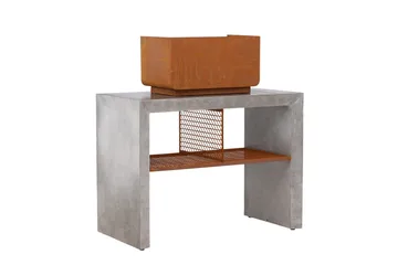 Velas Utekök m. Grill 120x60 cm - Ljusgrå - Utemöbler & utemiljö - Grill & utekök - Utekök - Kompletta utekök