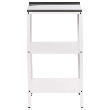 Liten köksö Vilama - Vit, Silver - Utemöbler & utemiljö - Grill & utekök - Utekök - Kompletta utekök