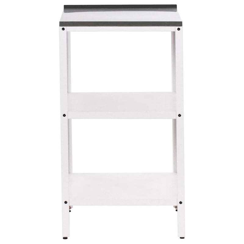 Liten köksö Vilama - Vit, Silver - Utemöbler & utemiljö - Grill & utekök - Utekök - Kompletta utekök