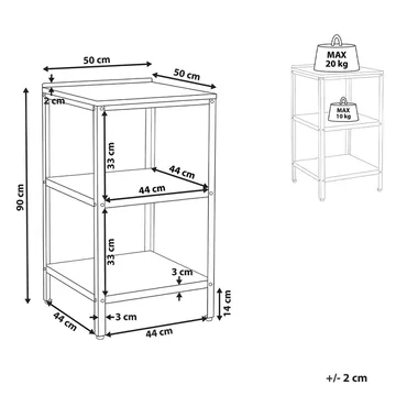 Liten köksö Vilama - Vit, Silver - Utemöbler & utemiljö - Grill & utekök - Utekök - Kompletta utekök