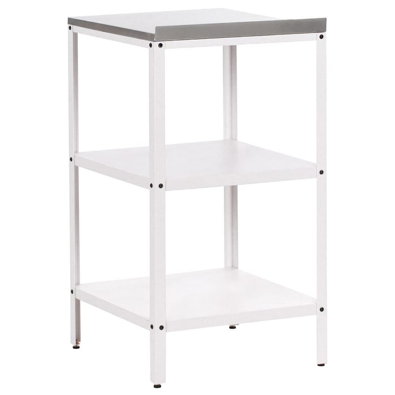 Liten köksö Vilama - Vit, Silver - Utemöbler & utemiljö - Grill & utekök - Utekök - Kompletta utekök