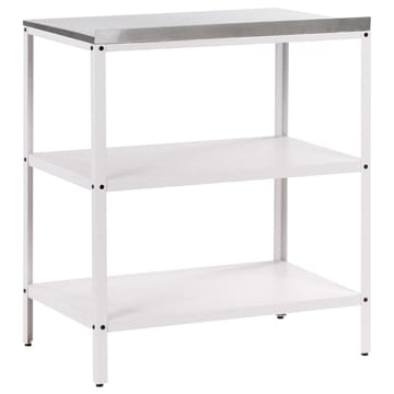 Stor köksö Vilama - Vit, Silver - Utemöbler & utemiljö - Grill & utekök - Utekök - Kompletta utekök