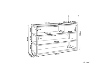 Trädgårdskök Avetrana 159x50x116 cm - 159x50x116 cm - Utemöbler & utemiljö - Grill & utekök - Utekök - Bygg ditt eget utekök