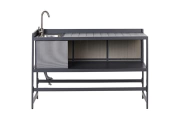 Trädgårdskök Ortisei Grå - Grå - Utemöbler & utemiljö - Grill & utekök - Utekök - Kompletta utekök