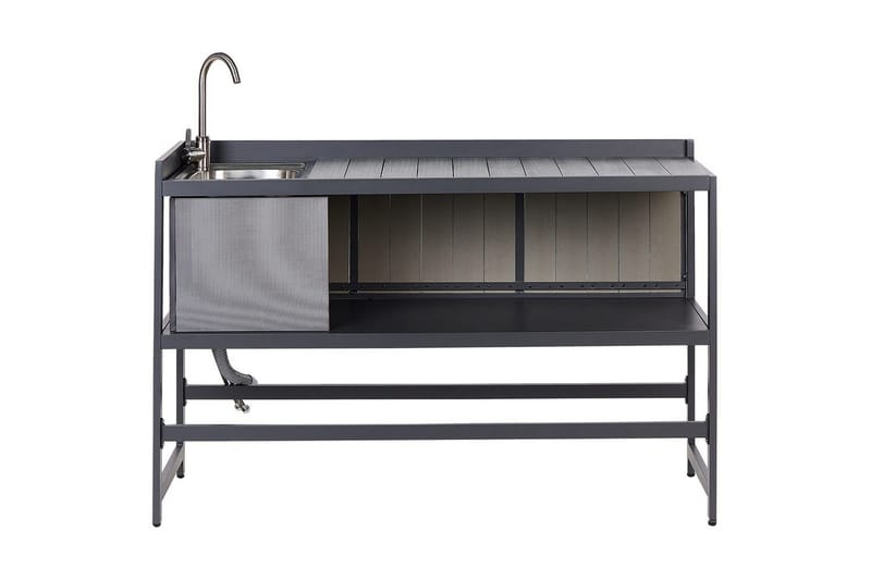 Trädgårdskök Ortisei Grå - Grå - Utemöbler & utemiljö - Grill & utekök - Utekök - Kompletta utekök