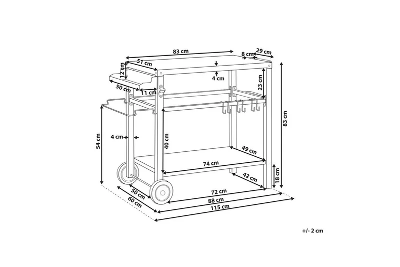 Trädgårdskök Staletti - Utemöbler & utemiljö - Grill & utekök - Utekök - Kompletta utekök