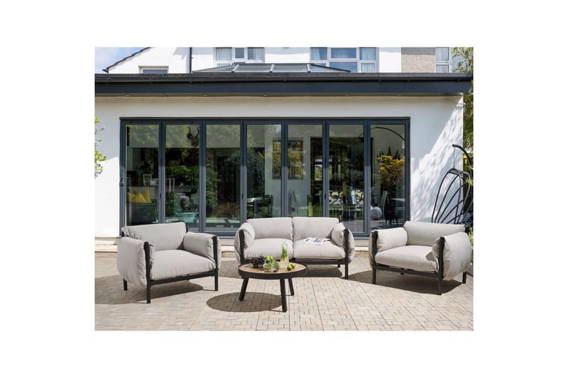 2-sitssoffa med fåtöljer Esperia - Utemöbler & utemiljö - Loungemöbler - Loungesoffor