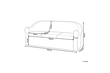 3-sitssoffa Livadeia - Utemöbler & utemiljö - Loungemöbler - Loungesoffor