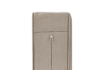 3-sitssoffa Trani Mörkt trä/grått/beige, Nej - Mörkt trä/grått/beige, Nej - Utemöbler & utemiljö - Loungemöbler - Loungesoffor