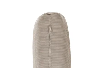 3-sitssoffa Trani Mörkt trä/grått/beige, Nej - Mörkt trä/grått/beige, Nej - Utemöbler & utemiljö - Loungemöbler - Loungesoffor