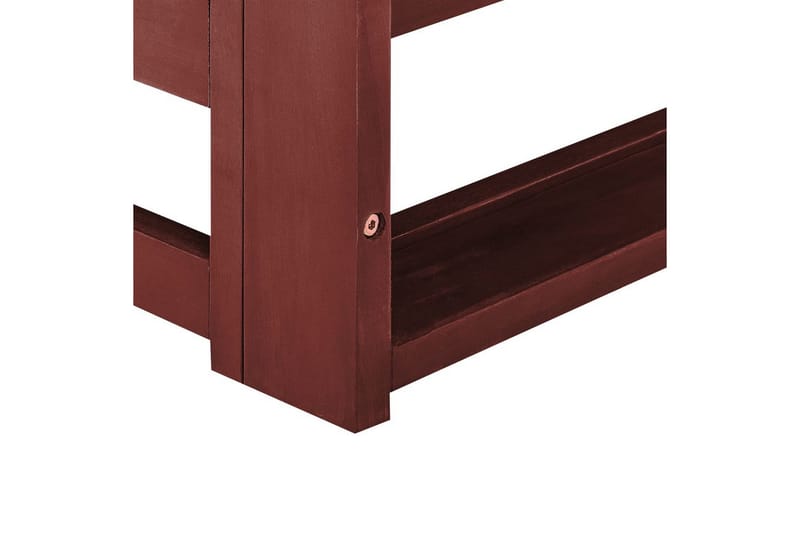 3-sitssoffa Trani Mörkt trä/grått/beige, Nej - Mörkt trä/grått/beige, Nej - Utemöbler & utemiljö - Loungemöbler - Loungesoffor