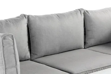 Ariany Hörnsoffa - Vit / Grå dynor - Utemöbler & utemiljö - Loungemöbler - Loungesoffor