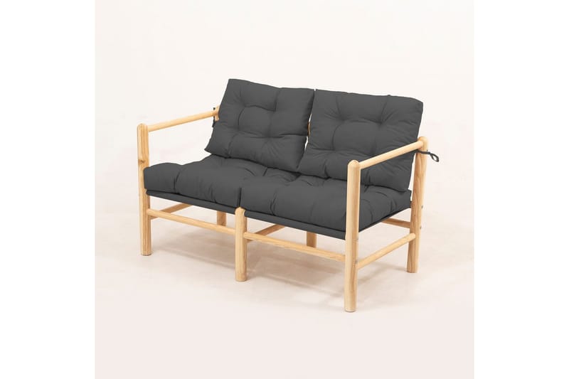 Calna Utesoffa 2-sits - Grå - Utemöbler & utemiljö - Loungemöbler - Loungesoffor