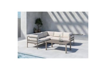 Hörnsoffset 3+2 Copacabana - Brun - Utemöbler & utemiljö - Loungemöbler - Loungeset & loungegrupp