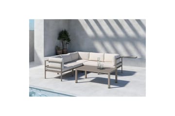 Hörnsoffset 3+2 Copacabana - Brun - Utemöbler & utemiljö - Loungemöbler - Loungesoffor