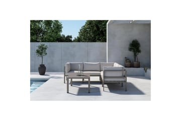 Hörnsoffset 3+2 Copacabana - Brun - Utemöbler & utemiljö - Loungemöbler - Loungesoffor