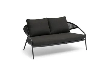 Hillerstorp Ekeryd Utesoffa Antracitgrå - Utemöbler & utemiljö - Loungemöbler - Loungesoffor