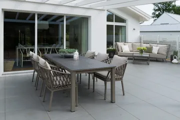Hillerstorp Jet Set Loungesoffa 3-Sits - Beige - Utemöbler & utemiljö - Loungemöbler - Loungesoffor