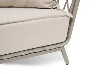 Hillerstorp Jet Set Loungesoffa 3-Sits - Beige - Utemöbler & utemiljö - Loungemöbler - Loungesoffor