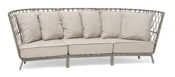 Hillerstorp Jet Set Loungesoffa 3-Sits - Beige - Utemöbler & utemiljö - Loungemöbler - Loungesoffor