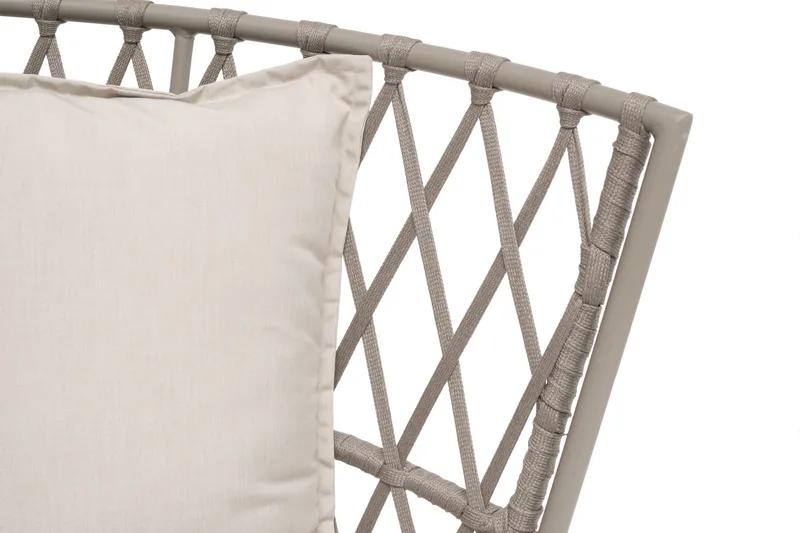 Hillerstorp Jet Set Loungesoffa 3-Sits - Beige - Utemöbler & utemiljö - Loungemöbler - Loungesoffor