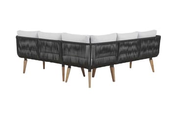 Alcamo Loungegrupp Utomhus - Grå - Utemöbler & utemiljö - Loungemöbler - Loungeset & loungegrupp