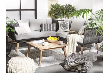 Alcamo Loungegrupp Utomhus - Grå - Utemöbler & utemiljö - Loungemöbler - Loungeset & loungegrupp