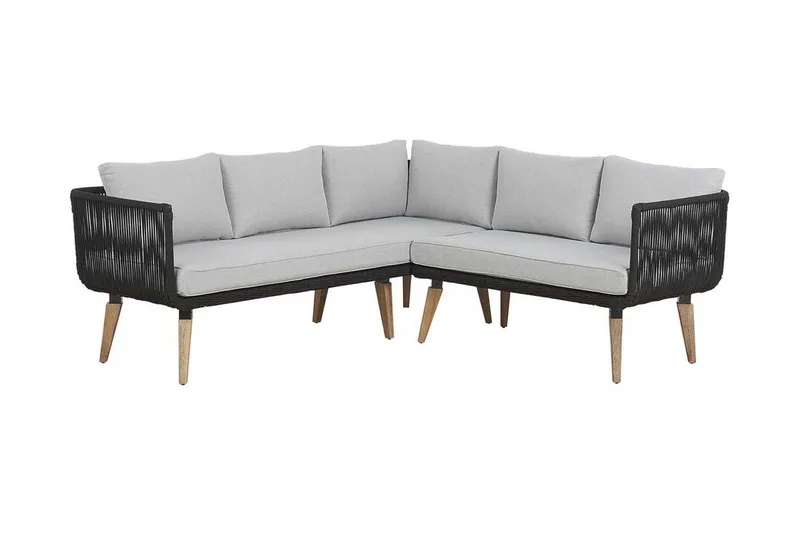 Alcamo Loungegrupp Utomhus - Grå - Utemöbler & utemiljö - Loungemöbler - Loungeset & loungegrupp