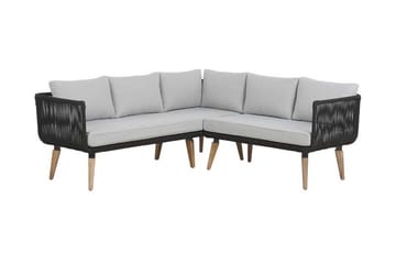 Alcamo Loungegrupp Utomhus - Grå - Utemöbler & utemiljö - Loungemöbler - Loungeset & loungegrupp