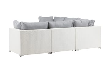 Amazon Loungesoffa Utomhus - Grå/Vit - Utemöbler & utemiljö - Loungemöbler - Loungeset & loungegrupp