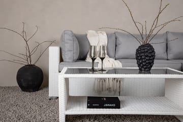 Amazon Loungesoffa Utomhus - Grå/Vit - Utemöbler & utemiljö - Loungemöbler - Loungeset & loungegrupp