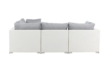 Amazon Loungesoffa Utomhus - Grå/Vit - Utemöbler & utemiljö - Loungemöbler - Loungeset & loungegrupp