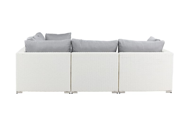 Amazon Loungesoffa Utomhus - Grå/Vit - Utemöbler & utemiljö - Loungemöbler - Loungeset & loungegrupp