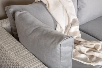 Amazon Loungesoffa Utomhus - Grå/Vit - Utemöbler & utemiljö - Loungemöbler - Loungeset & loungegrupp