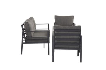 Ariany Soffgrupp - Svart / Gråa dynor - Utemöbler & utemiljö - Loungemöbler - Loungeset & loungegrupp