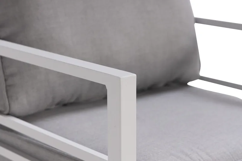 Ariany Soffgrupp - Vit / Gråa dynor - Utemöbler & utemiljö - Loungemöbler - Loungeset & loungegrupp