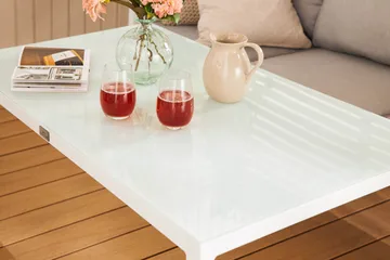 Ariany Soffgrupp - Vit / Gråa dynor - Utemöbler & utemiljö - Loungemöbler - Loungeset & loungegrupp