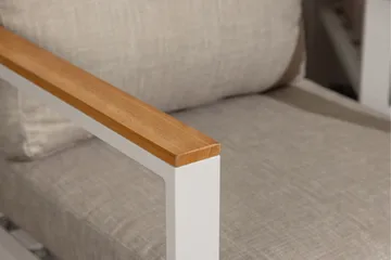 Aspvik Soffgrupp 5-sits - Grå / Beigea dynor - Utemöbler & utemiljö - Loungemöbler - Loungeset & loungegrupp