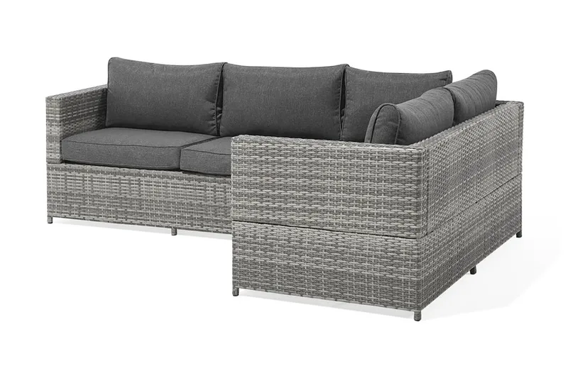 Avola Loungegrupp Utomhus 212 cm - Grå - Utemöbler & utemiljö - Loungemöbler - Loungeset & loungegrupp