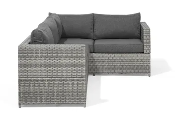 Avola Loungegrupp Utomhus 212 cm - Grå - Utemöbler & utemiljö - Loungemöbler - Loungeset & loungegrupp