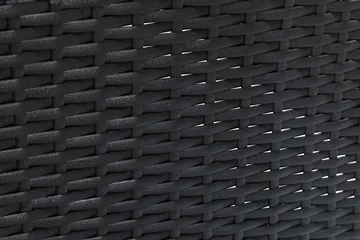 Bahamas Liten Loungegrupp Utomhus - 3-sits Litet Loungeset i Konstrotting för Uteplats och Balkong - Svart / Vita dynor - Utemöbler & utemiljö - Loungemöbler - Loungeset & loungegrupp