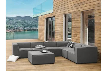 Banuncias Loungegrupp Utomhus - Grå - Utemöbler & utemiljö - Loungemöbler - Loungeset & loungegrupp