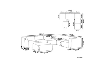Banuncias Loungegrupp Utomhus - Grå - Utemöbler & utemiljö - Loungemöbler - Loungeset & loungegrupp