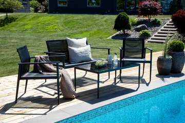 Break Loungegrupp Utomhus 4-sits - Svart - Utemöbler & utemiljö - Loungemöbler - Loungeset & loungegrupp