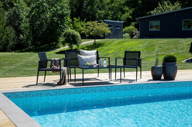 Break Loungegrupp Utomhus 4-sits - Svart - Utemöbler & utemiljö - Loungemöbler - Loungeset & loungegrupp